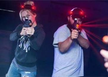 Laser tag + Paintball