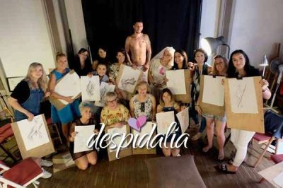 Male Nude Drawing Class in Barcelone