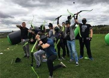 Package: Archery Tag + Bubble Football à Barcelone