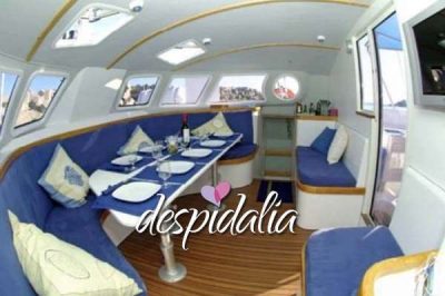 Sortie privée exclusive en catamaran à Barcelone pour EVJF ou EVG