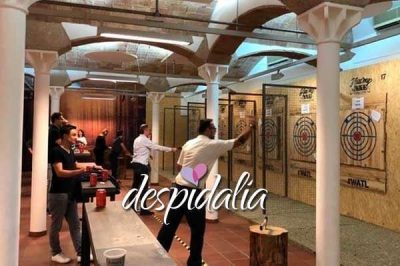 Lancer de Haches à Barcelone EVG ou EVJF