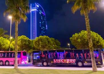 Party Bus Barcelone pour EVJF ou EVG