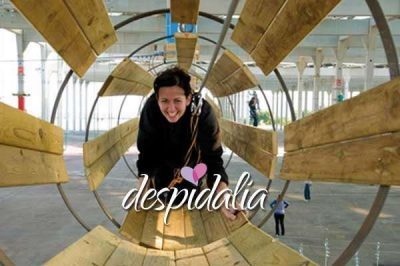 tyrolienne à Barcelone