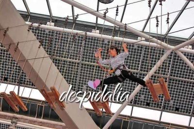 tyrolienne à Barcelone pour EVJF et EVG