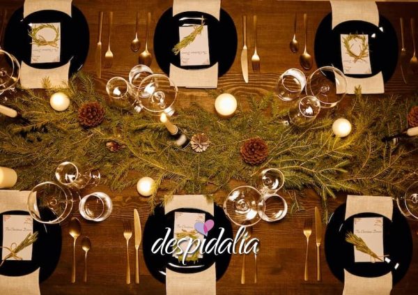 entreprises de dîner de Noël