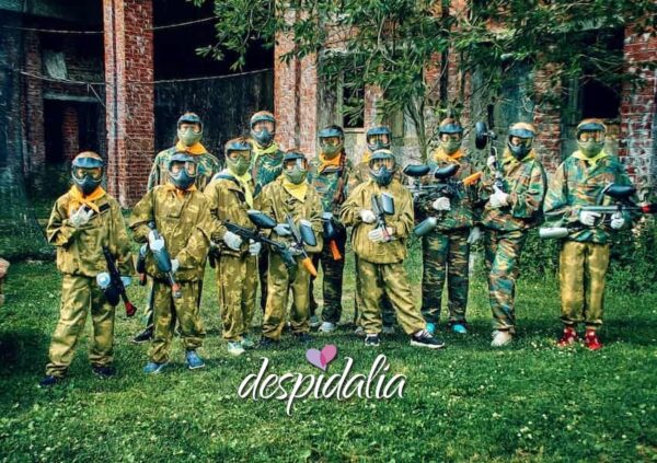 différences entre le paintball et le combat laser