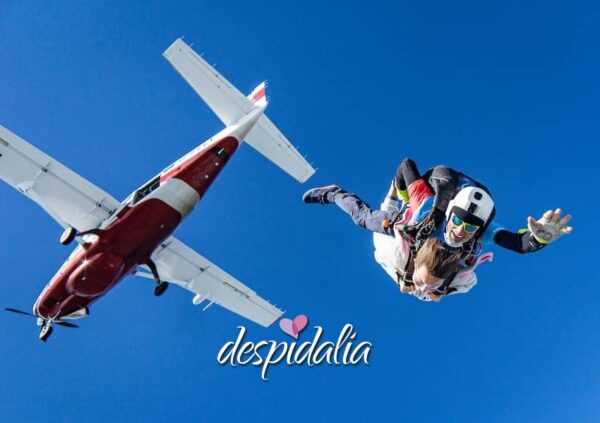 Saut en parachute pour EVG