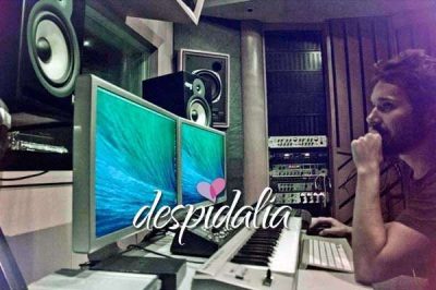 Enregistrement de chanson dans un studio pour EVJF