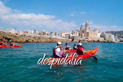 Kayak à Sitges