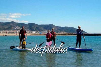 Excursion Stand Up Paddle à Sitges pour groupes