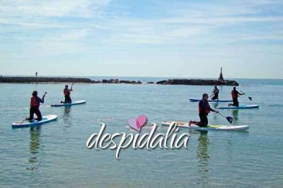 Stand-up paddle à Sitges
