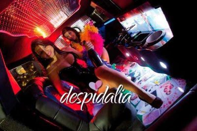 strip-tease en limousine à Barcelone