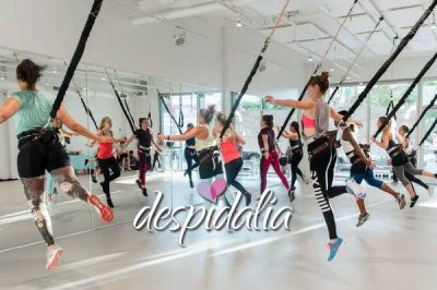 Bungee fitness à Barcelone pour EVJF